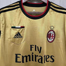 Camisa Retrô AC Milan 13/14 - Dourada